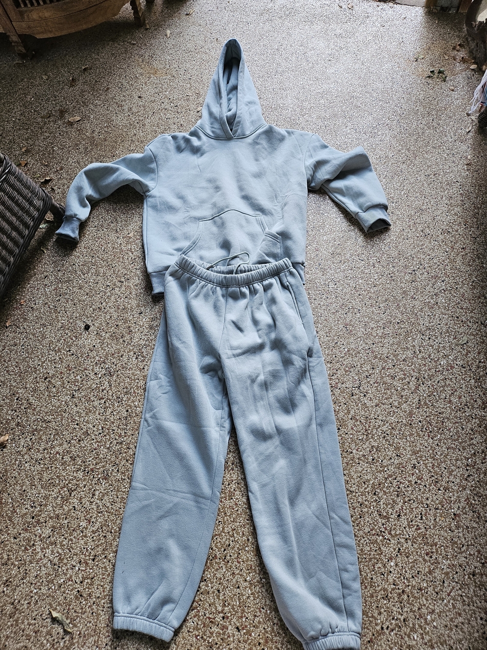New W Tag Automet Light Blue Women’s Hoodie & Jogger Set - Cozy Track Pants L